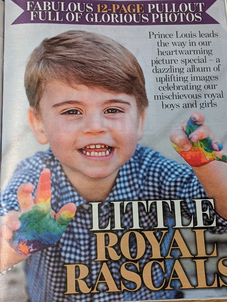 UK Royal Rascals MAGAZINE May 2020 George Charlotte Louis - Kate Middleton - NEW