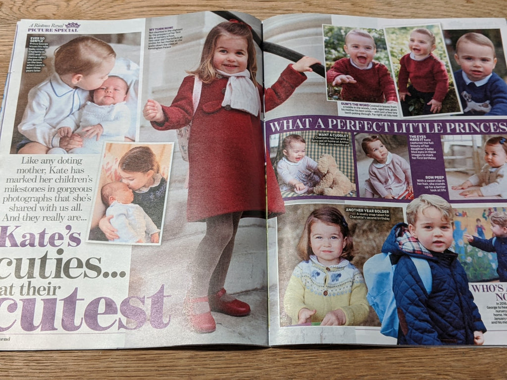 UK Royal Rascals MAGAZINE May 2020 George Charlotte Louis - Kate Middleton - NEW