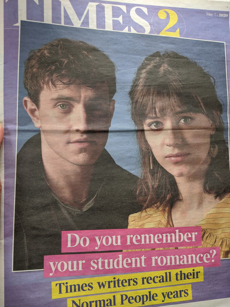 Times 2 Supplement May 7 2020 Paul Mescal Normal People DAISY EDGAR-JONES