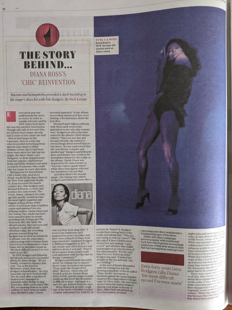 UK Telegraph Review May 2020: DIANA ROSS The Supremes