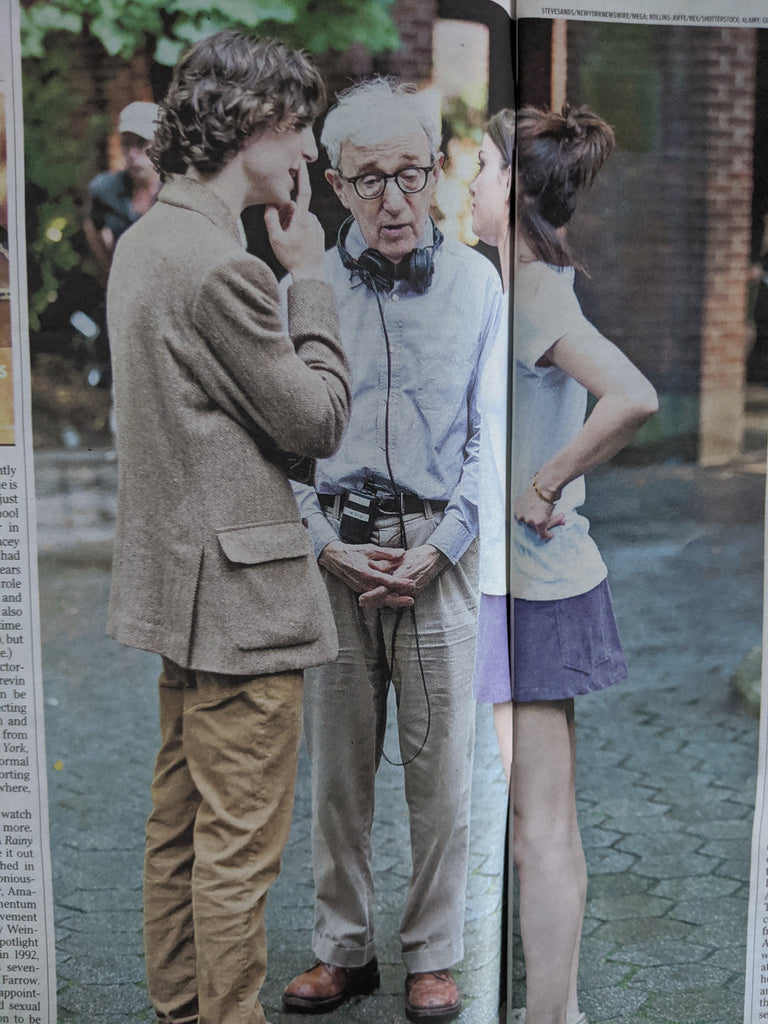 UK TIMES Review 30th May 2020: Timothee Chalamet Woody Allen A Rainy Day In New York