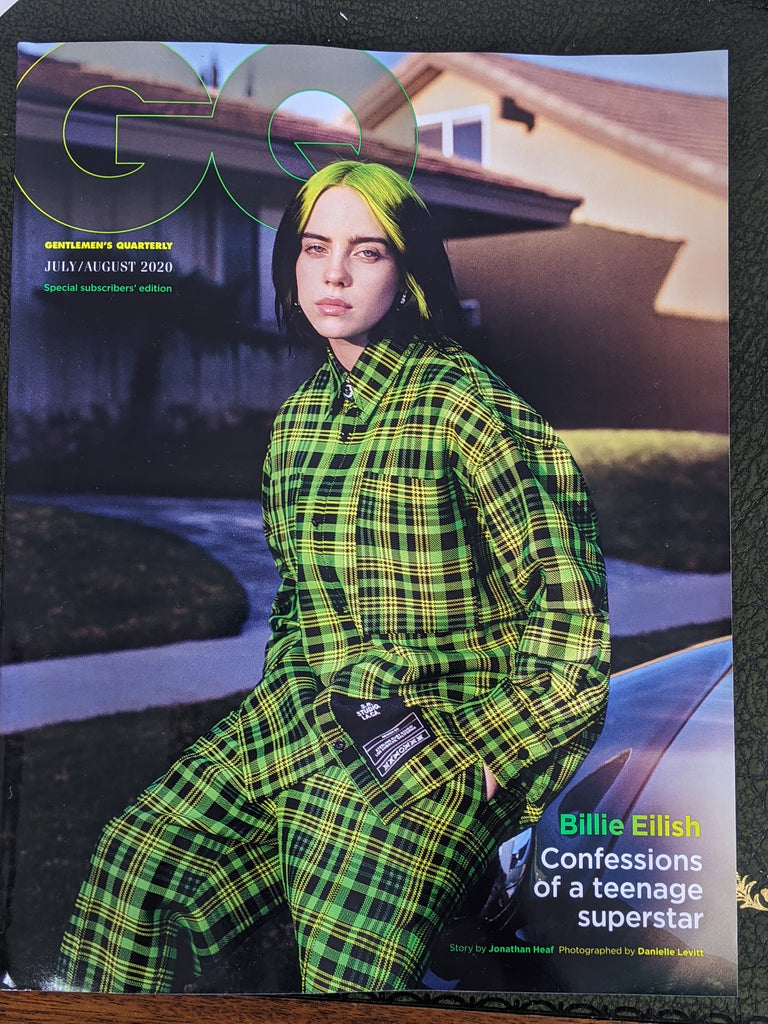 British GQ Magazine July 2020: Billie Eilish Subscribers Cover