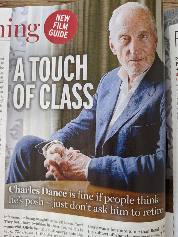 UK Radio Times Magazine 20 June 2020: MATTHEW RHYS Bette Midler HIMESH PATEL Charles Dance