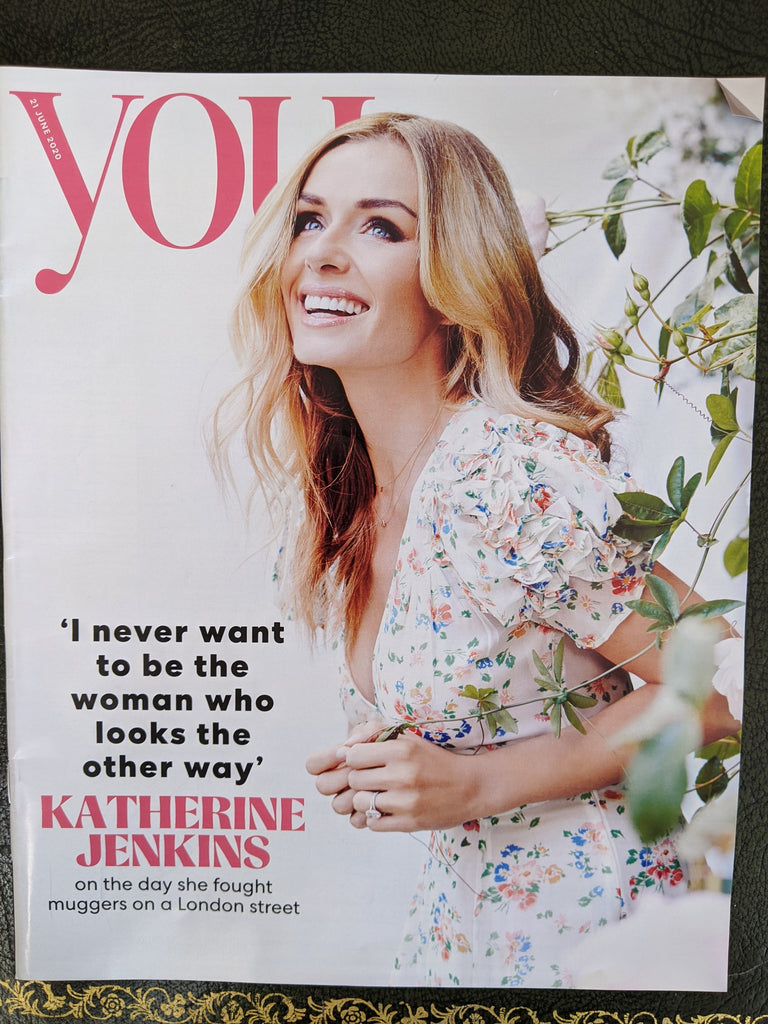 (UK) YOU MAGAZINE June 2020: KATHERINE JENKINS PHOTO COVER INTERVIEW