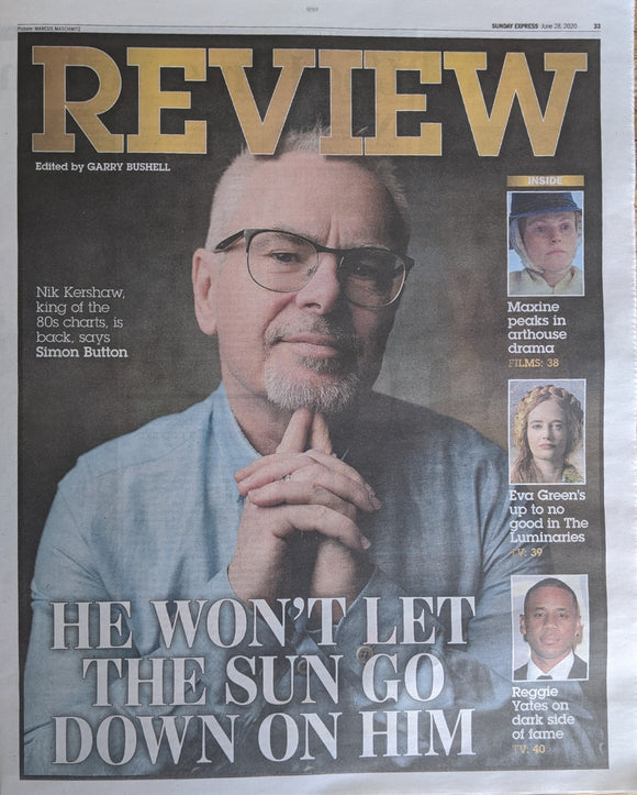 UK Express Review June 28 2020: NIK KERSHAW COVER STORY