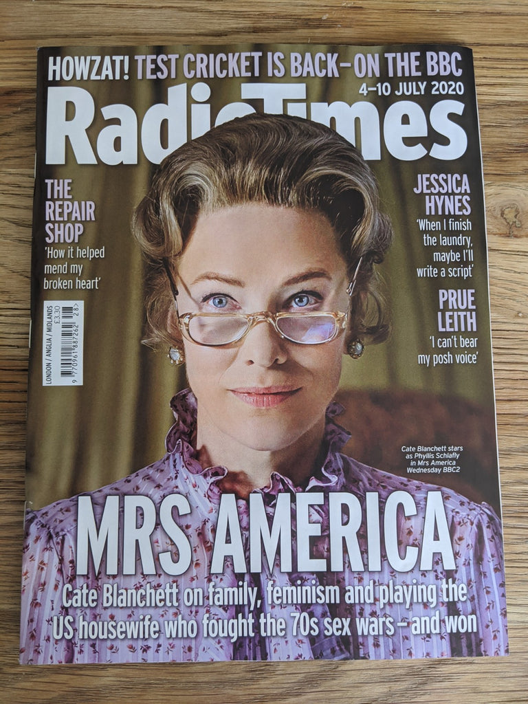 Radio Times Magazine 4 July 2020: CATE BLANCHETT Gary Kemp MARTIN George MacKay