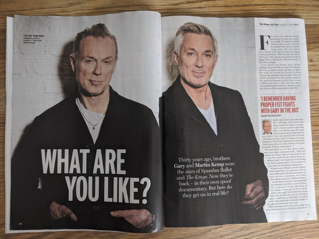 Radio Times Magazine 4 July 2020: CATE BLANCHETT Gary Kemp MARTIN George MacKay