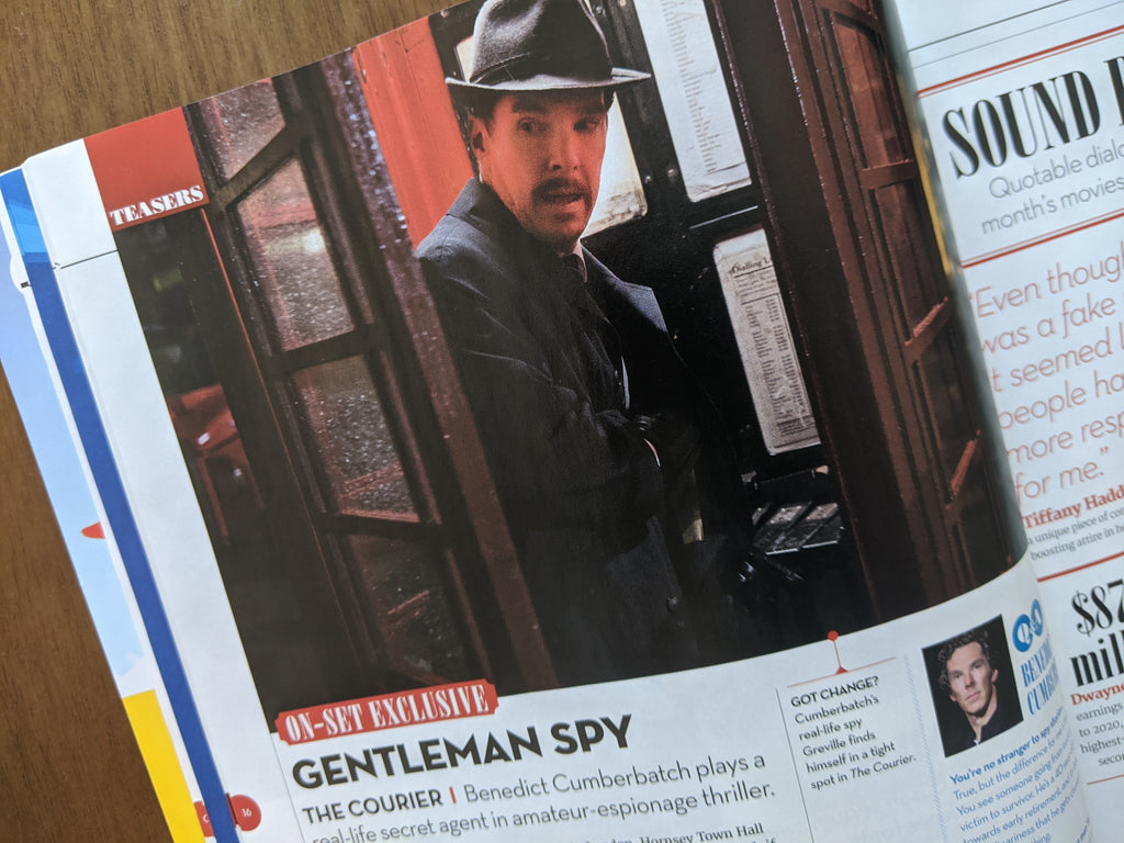 Total Film Magazine October 2020 Benedict Cumberbatch Armie Hammer
