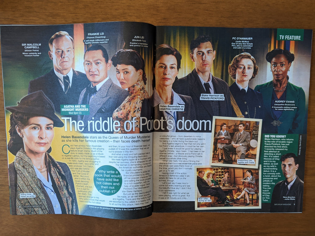 SATURDAY Mag 10/2020: PRINCE WILLIAM Kate Middleton HELEN BAXENDALE Nik Kershaw