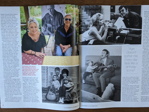 S EXPRESS Magazine 10/2020: MARTY & KIM WILDE Helen Baxendale PAT SHARP