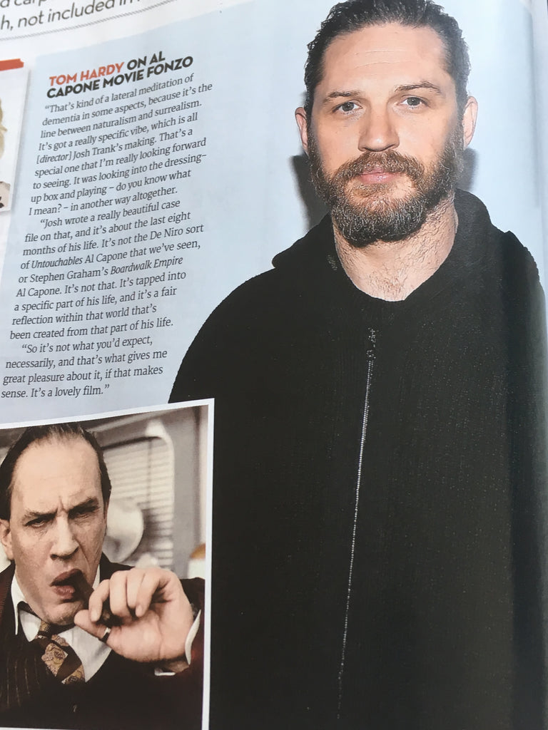 UK Total Film Magazine September 2018 Rare Subscribers Cover Tom Hardy New