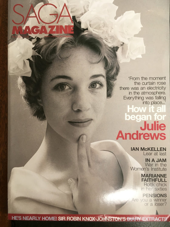 UK SAGA magazine - May 2007 - Julie Andrews cover