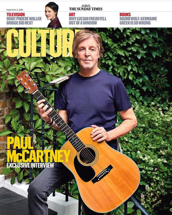 UK Culture Magazine September 2018: Sir Paul McCARTNEY Cover Interview