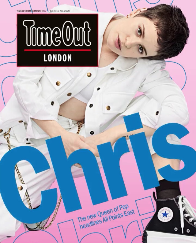 TIME OUT Magazine May 2019: CHRISTINE AND THE QUEENS (Héloïse Letissier) COVER