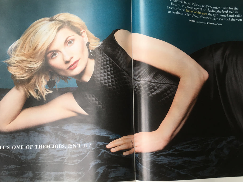 UK Times Magazine 8th September 2018: Jodie Whittaker The Doctor Who Cover Story