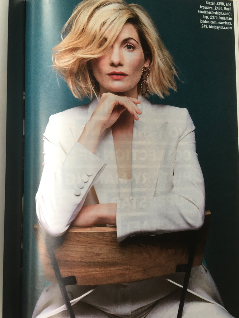 UK Times Magazine 8th September 2018: Jodie Whittaker The Doctor Who Cover Story