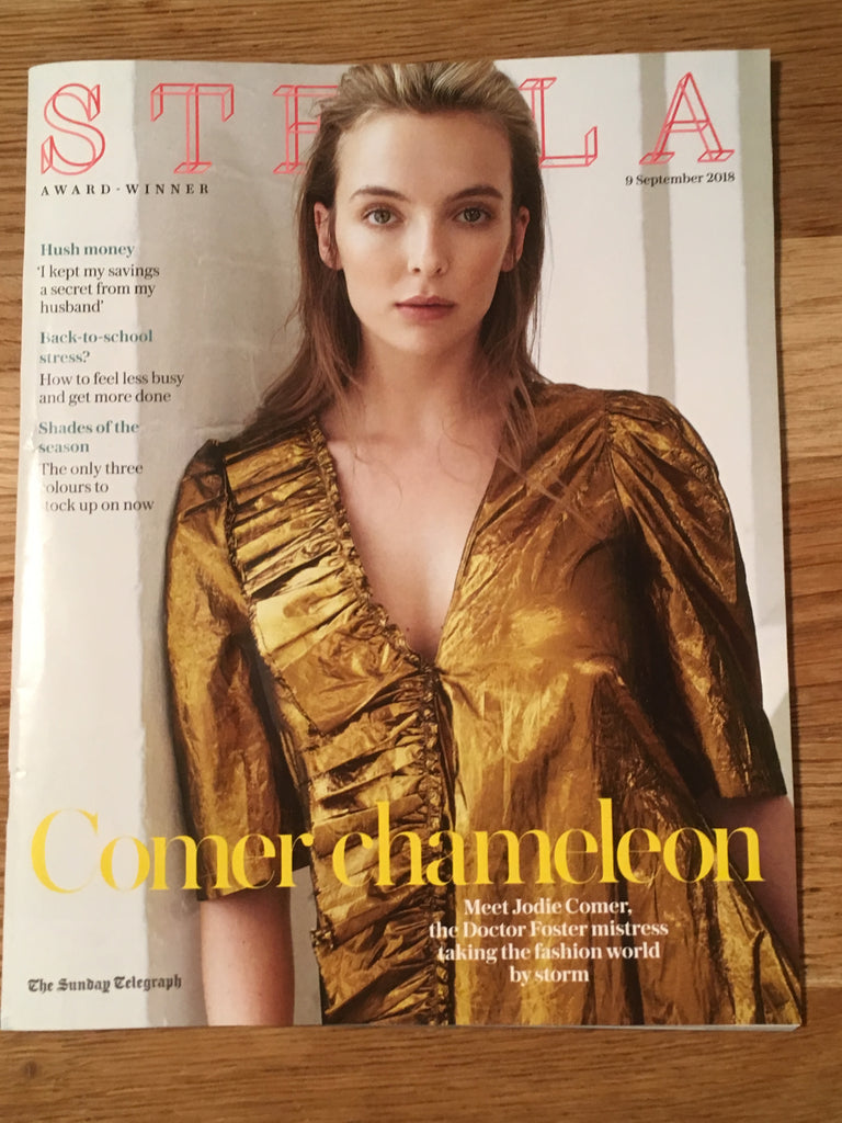 UK Stella Magazine SEPTEMBER 2018: JODIE COMER COVER STORY