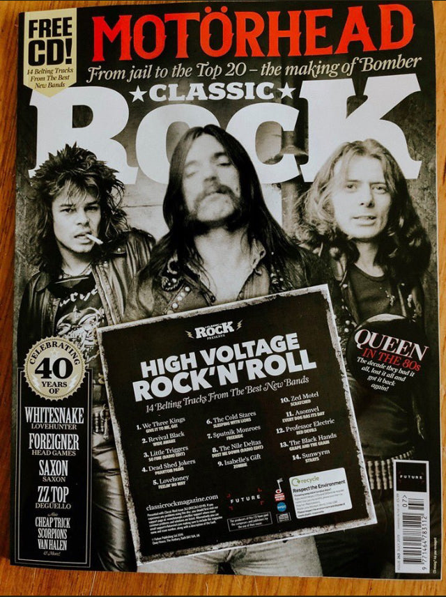 Classic Rock Magazine July 2019: Motorhead - The Making Of Bomber - Queen