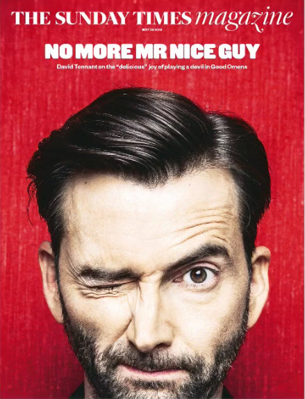 UK Sunday Times Magazine 26th May 2019: DAVID TENNANT Cover And Interview