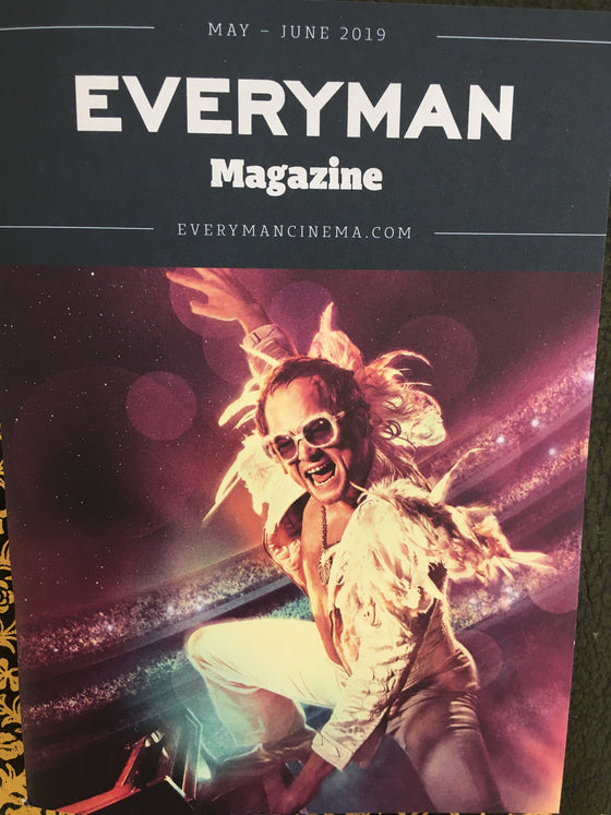 UK Everyman Magazine May 2019: TARON EGERTON (Elton John) Nicholas Hoult