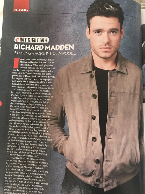Total Film Magazine June 2019: Richard Madden Matt Smith Andrew Scott