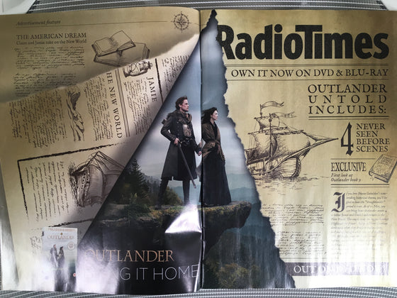 UK Radio Times Magazine 1 June 2019 Sam Heughan Outlander David Tennant