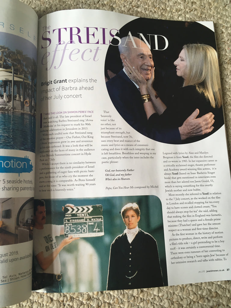 Jewish News Magazine Life 2019: BARBRA STREISAND Feature