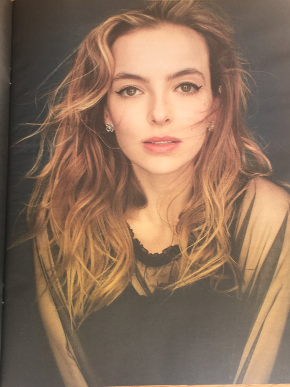 OBSERVER magazine 2nd June 2019 Jodie Comer cover (Killing Eve) (Defective Cover)