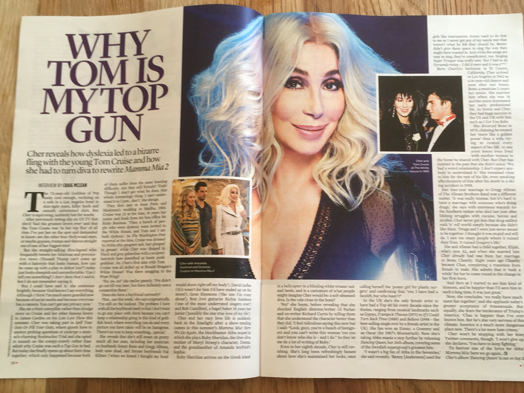 UK EVENT Magazine September 2018: CHER Exclusive Interview