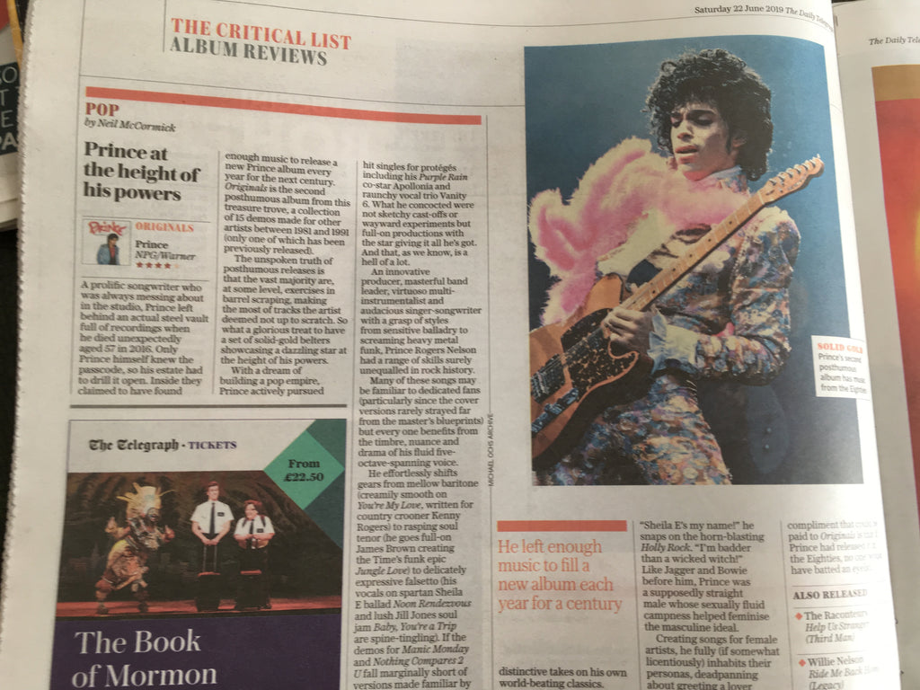 TELEGRAPH REVIEW June 2019: The Lion King Mavis Staples John Betjeman Prince