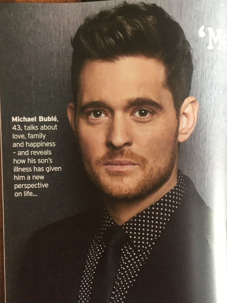 UK Notebook magazine 7 October 2018: MICHAEL BUBLE COVER FEATURE