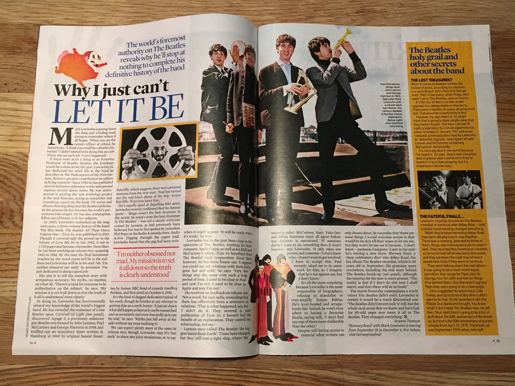 EVENT Magazine July 2019: LEONARD COHEN The Beatles COLIN FIRTH Matthias Schoenaerts BARBRA STREISAND Aidan Turner