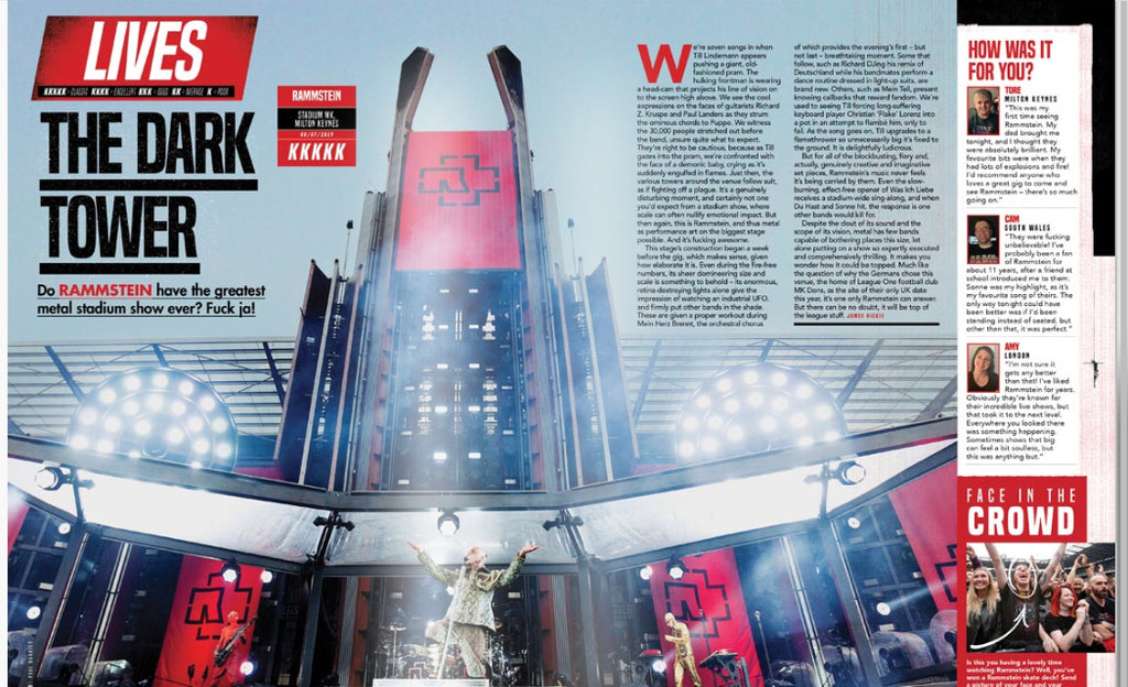 KERRANG! magazine 20 July 2019: PVRIS - Comeback Interview + Art Print - Rammstein