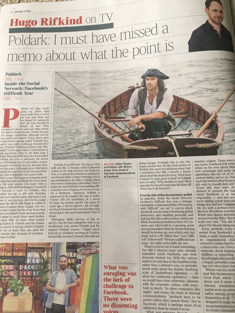 UK TIMES REVIEW 20 July 2019: ELTON JOHN and TIM RICE Paul McCartney AIDAN TURNER