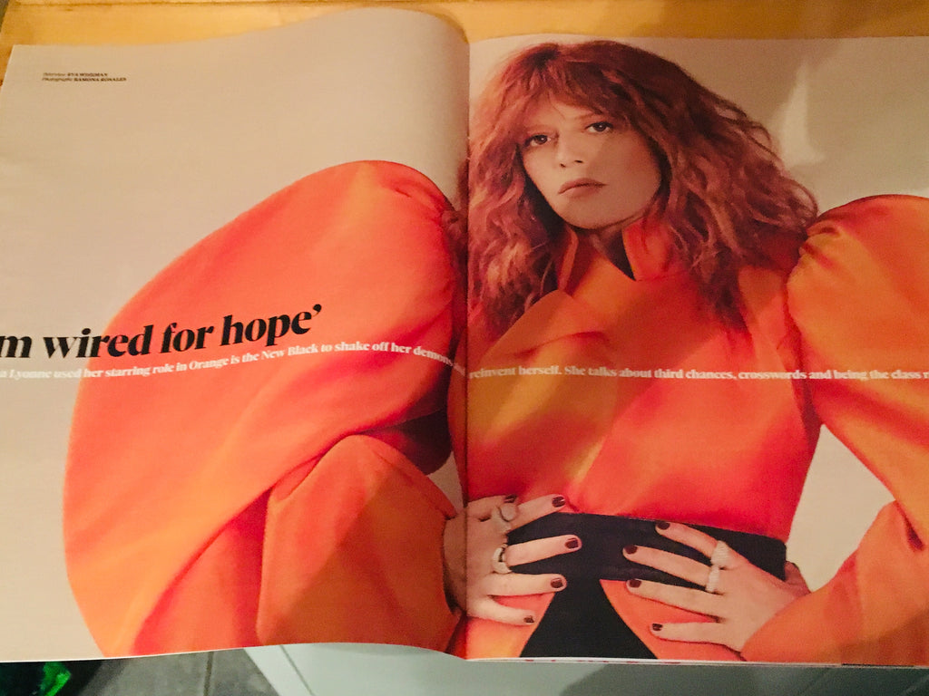 NATASHA LYONNE UK OBSERVER MAGAZINE JULY 21st 2019