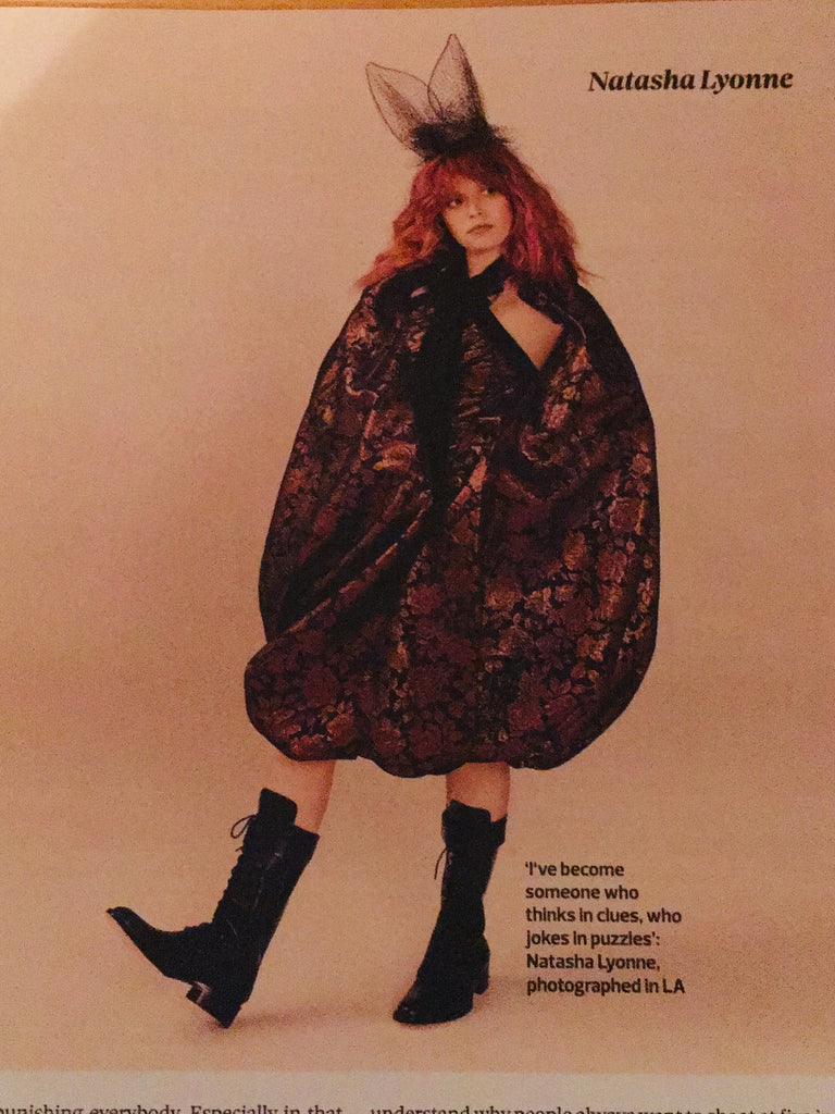 NATASHA LYONNE UK OBSERVER MAGAZINE JULY 21st 2019