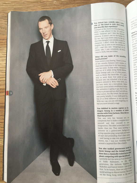 The Total Film Interview with Benedict Cumberbatch (August 2019 Edition)