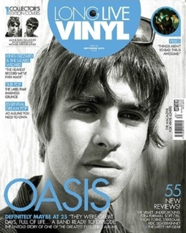 Long Live Vinyl Magazine #30: September 2019 - Oasis (Liam Gallagher Cover)