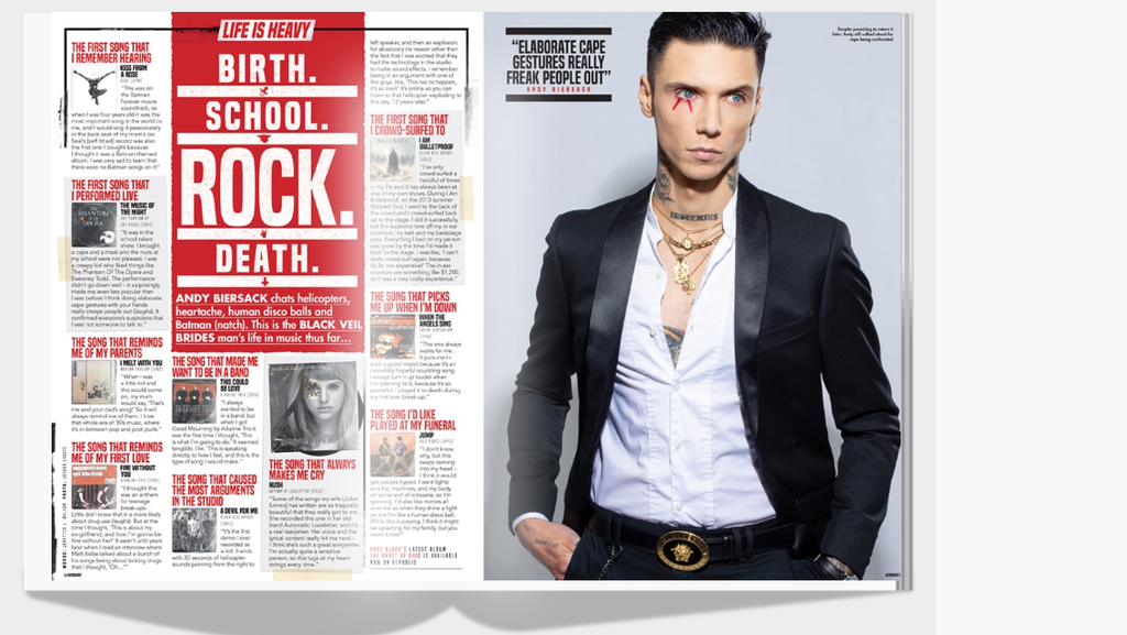 KERRANG! magazine August 3 2019 Amyl and The Sniffers Ghost Black Veil Brides