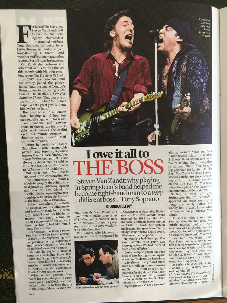 UK EVENT Magazine August 4th 2019: Mel B (The Spice Girls) Exclusive Interview - Bruce Springsteen