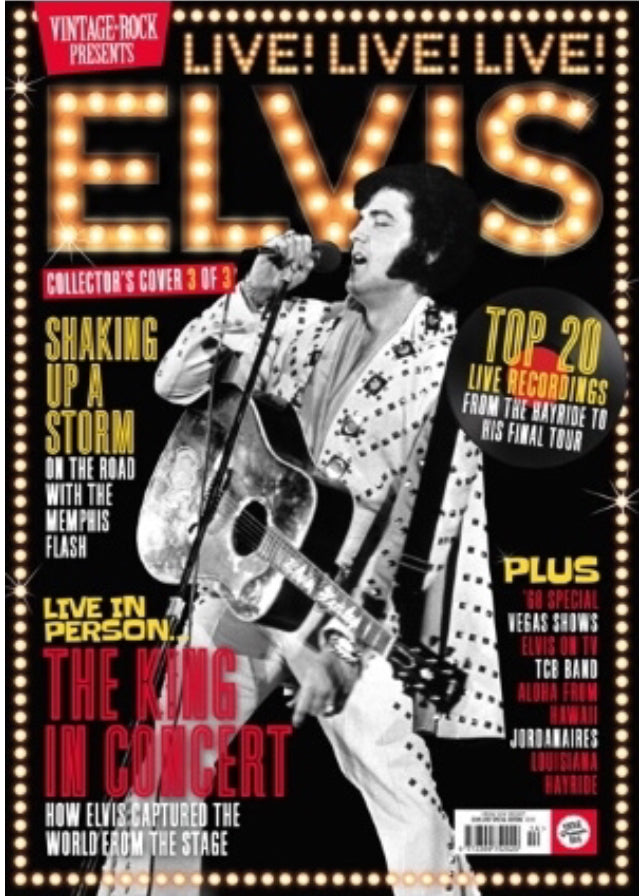 VINTAGE ROCK PRESENTS MAGAZINE Sept 2019: Elvis Collector's Edition (Cover 3)