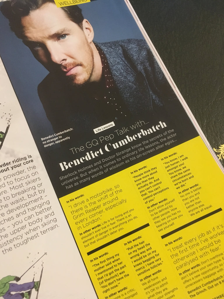 UK GQ Magazine December 2018: Benedict Cumberbatch