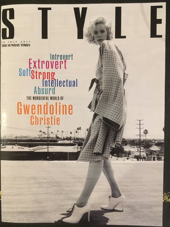 Style Magazine July 2017 Gwendoline Christie Game Of Thrones UK Cover Interview