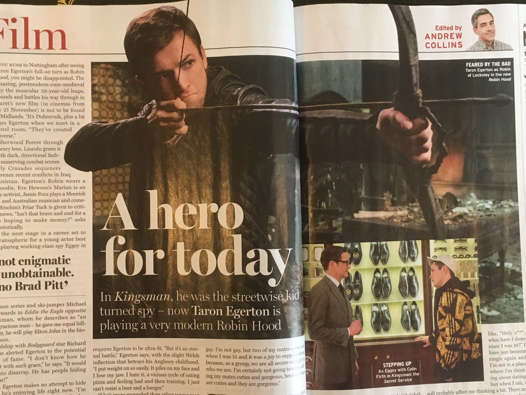 UK Radio Times Magazine 24 Nov 2018: Jamie Dornan Matthew Rhys Taron Egerton