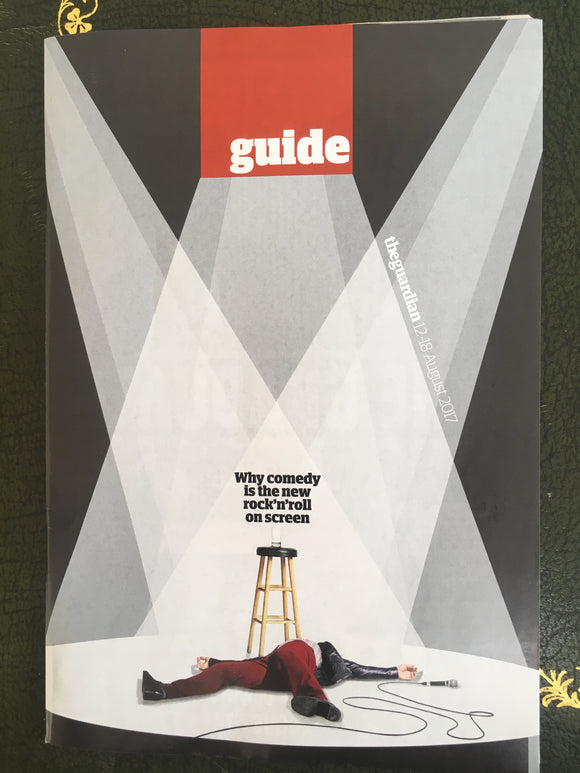 UK Guide magazine 12 August 2017 Joseph Fiennes Sara Schaefer