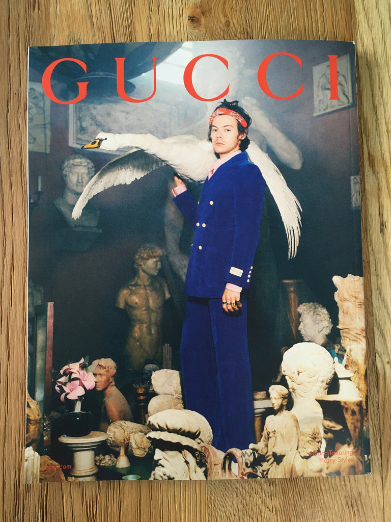 BRITISH UK GQ STYLE Magazine A/W 2019: HARRY STYLES BACK COVER