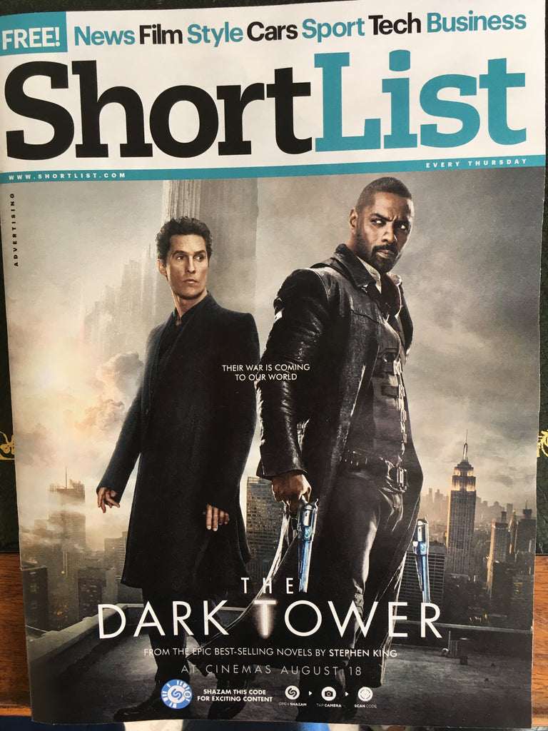 UK Shortlist Magazine August 2017 Idris Elba Matthew McConaughey Mike Colter
