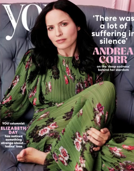 YOU magazine 13 October 2019: ANDREA CORR (The Corrs) COVER FEATURE
