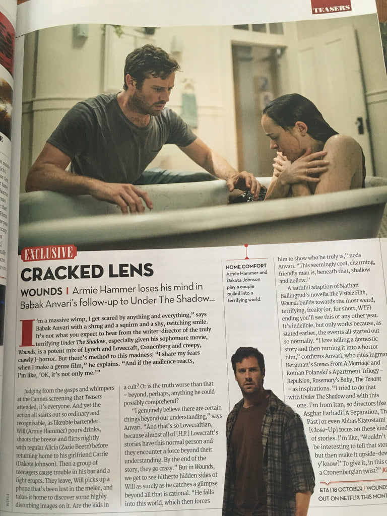 UK TOTAL FILM Magazine 2019 TIMOTHEE CHALAMET Armie Hammer