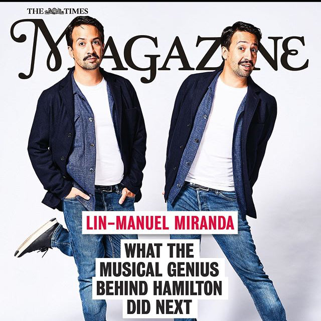 TIMES magazine 19 October 2019: Lin-Manuel Miranda